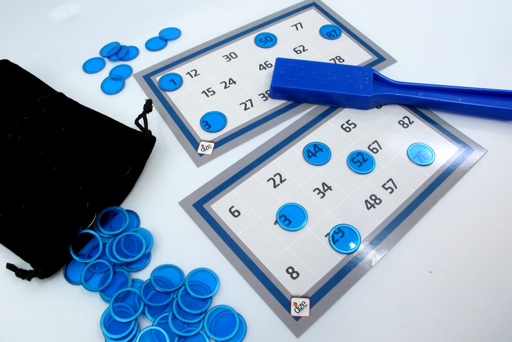 Bingostang inkl. 125 magnetiske brikker asst