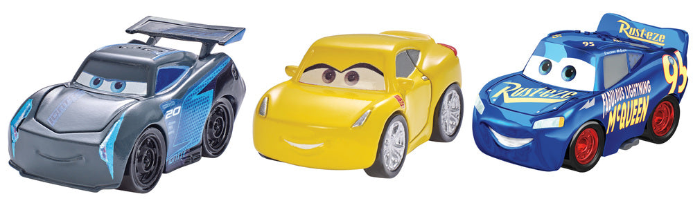Cars 3 micro 3-pack, 4 ass