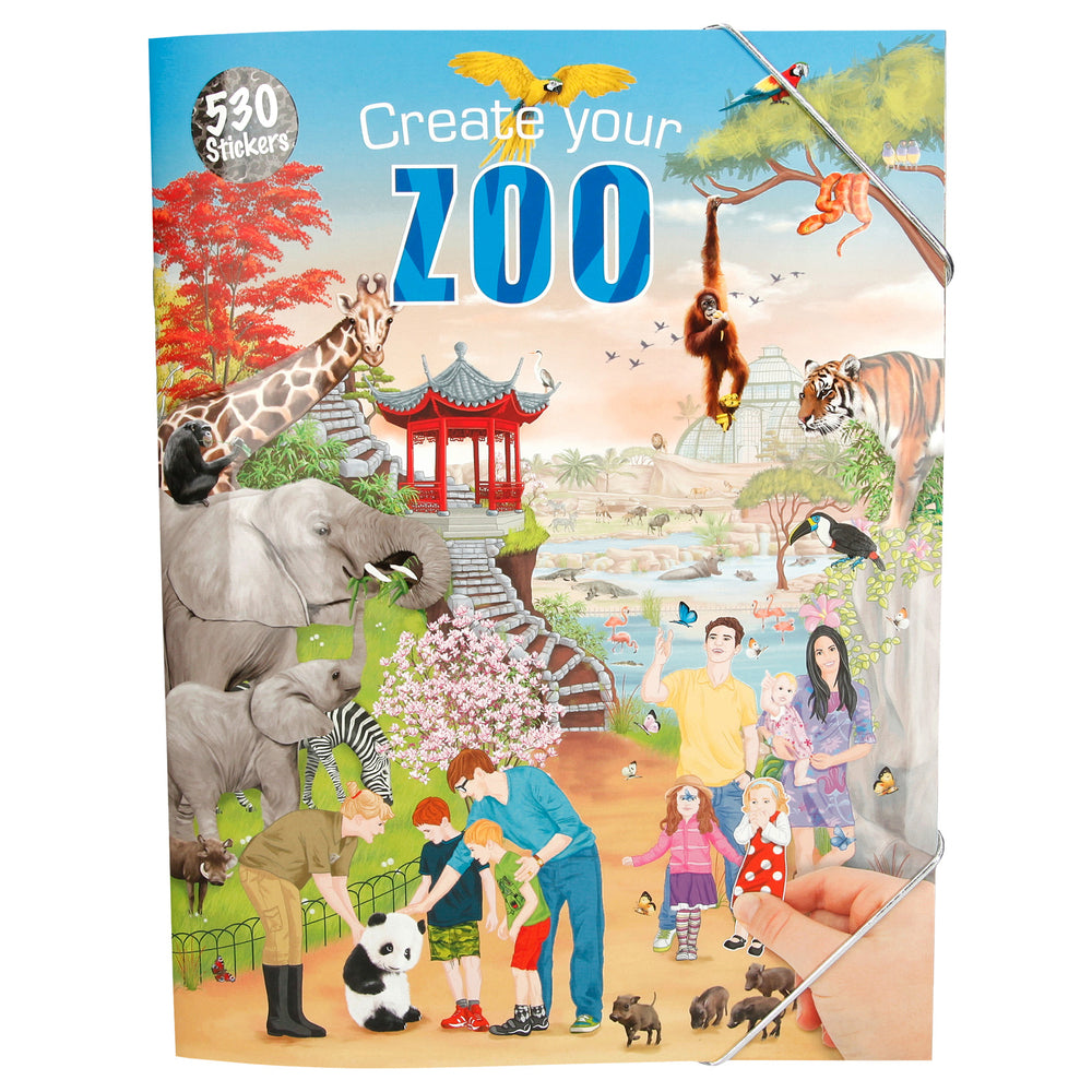 Create your zoo aktivitetsbog m/stickers