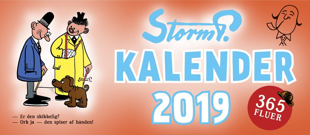 Storm P. kalender 2019 - 365 fluer