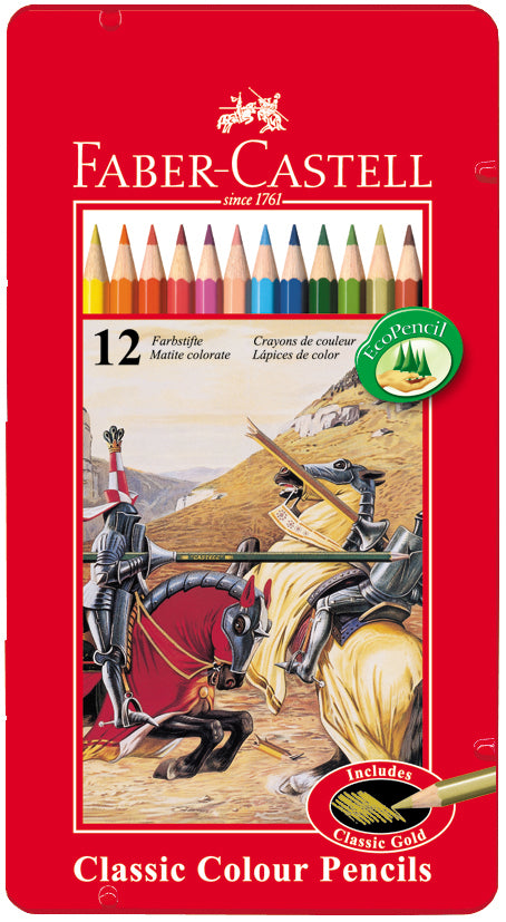 FARVEBLYANT CLASSIC Faber-Castell 12 ASS.