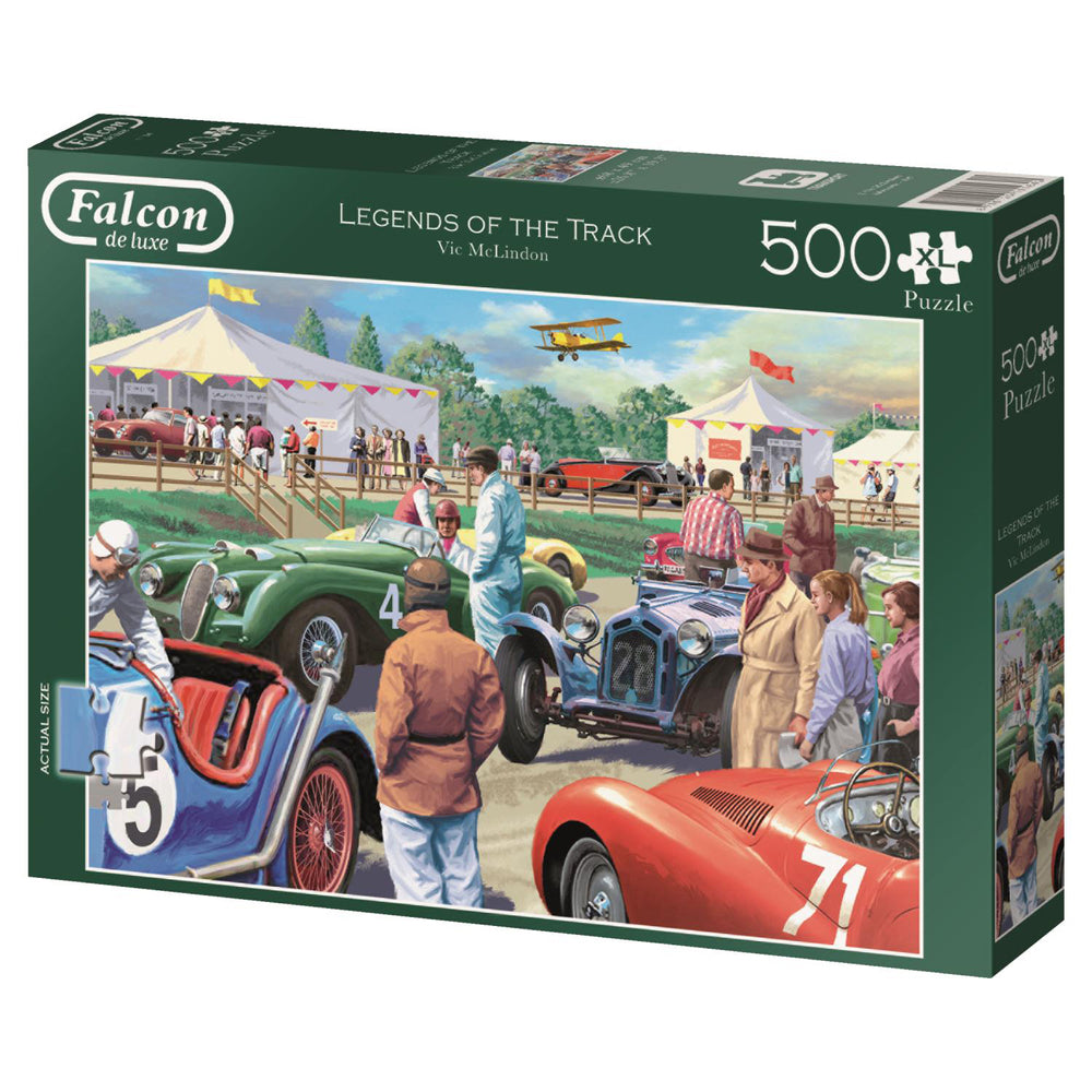 Puslespil legends of the track 500 xl brikker