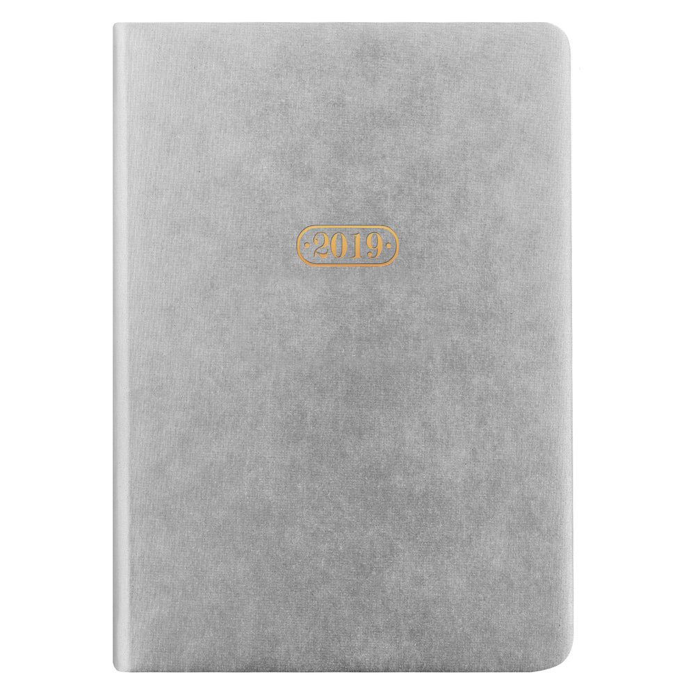 KALENDER 2019 LETTS SPARKLE A5 SØLV UGE