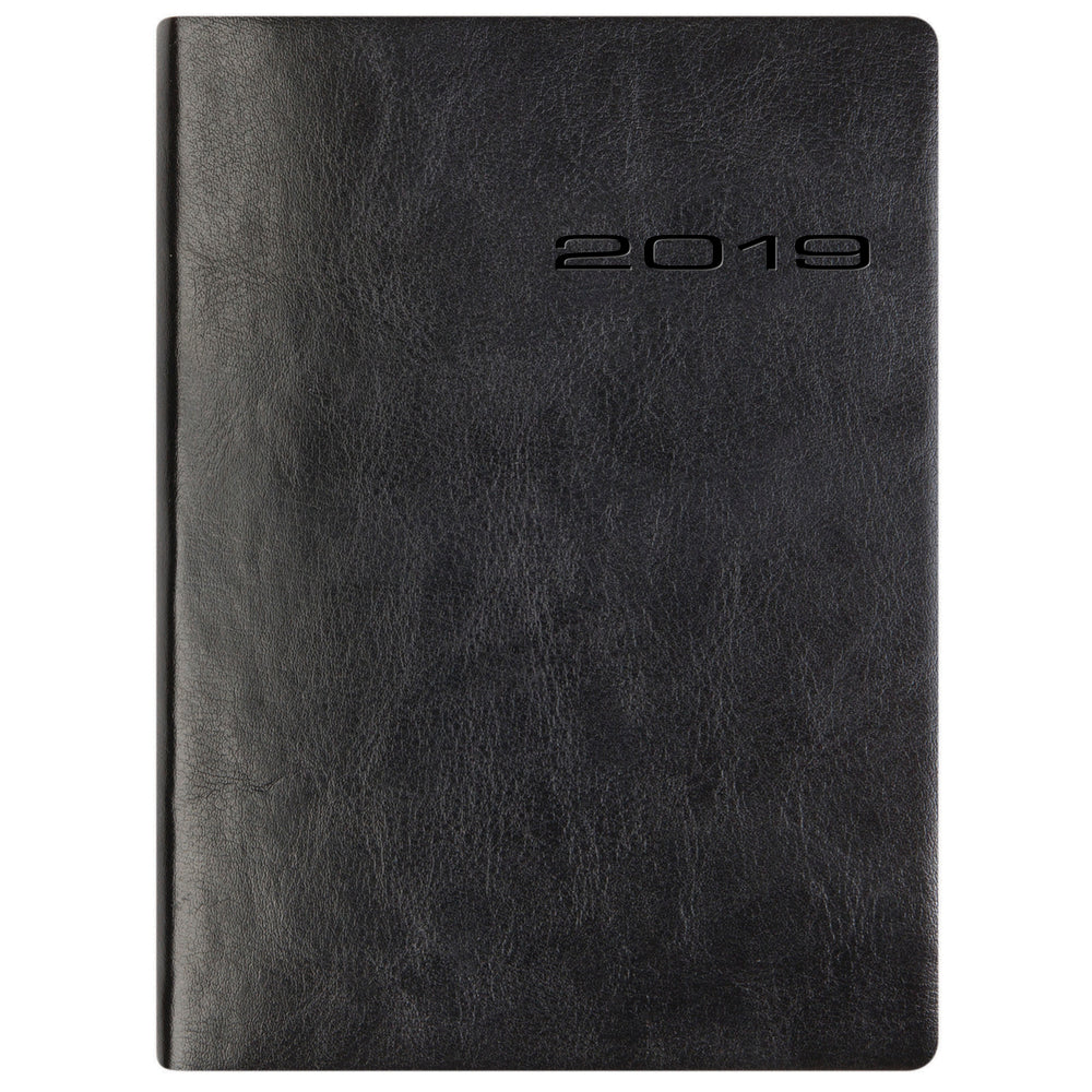 KALENDER 2019 LETTS LECASSA A5 SORT UGE