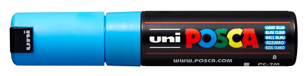 Paintmarker Uni POSCA pc-7m lys blå