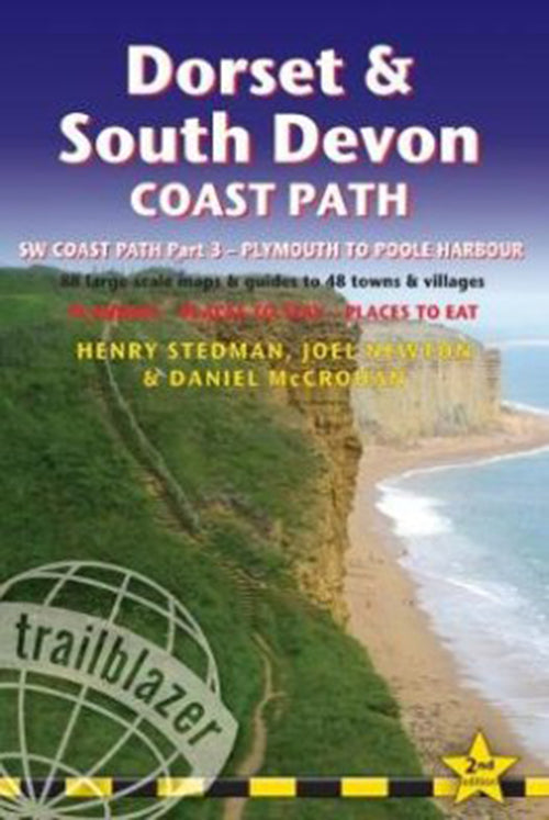 Dorset & South Devon Coast Path: Plymouth to Poole Harbour : 88 Large-Scale Maps & Guides to 48 Towns & Villages