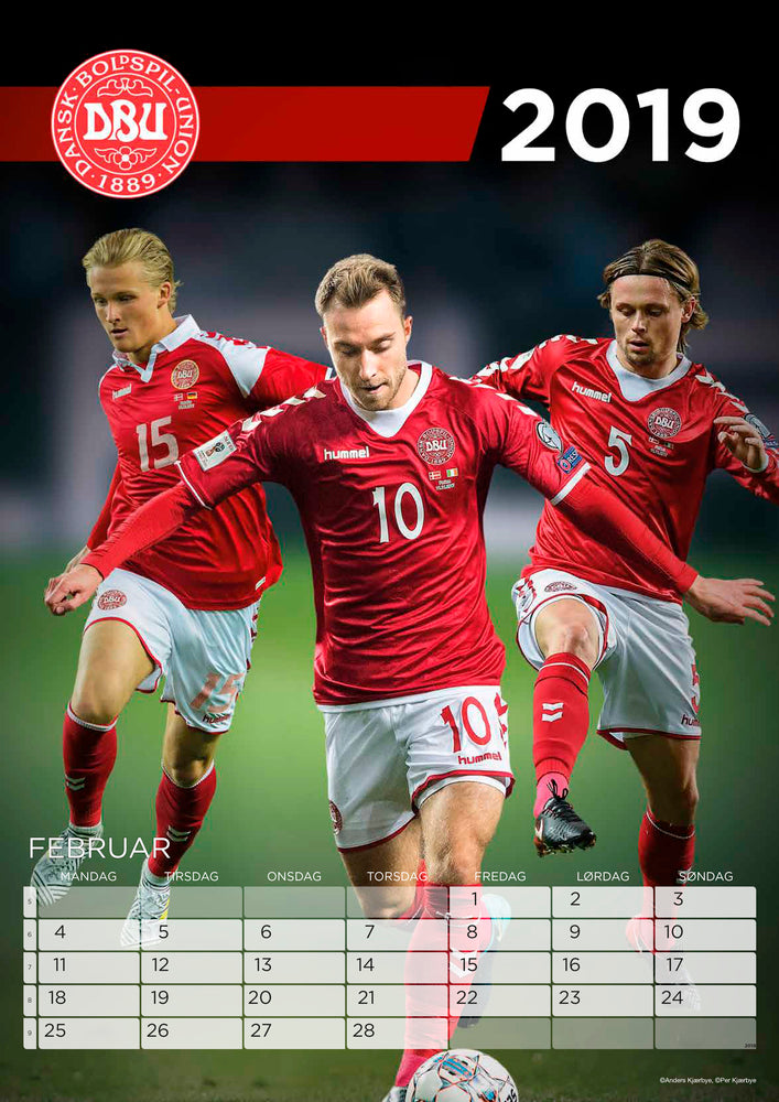 KALENDER VÆG 2018/19 A3 LANDSHOLD VM/DK