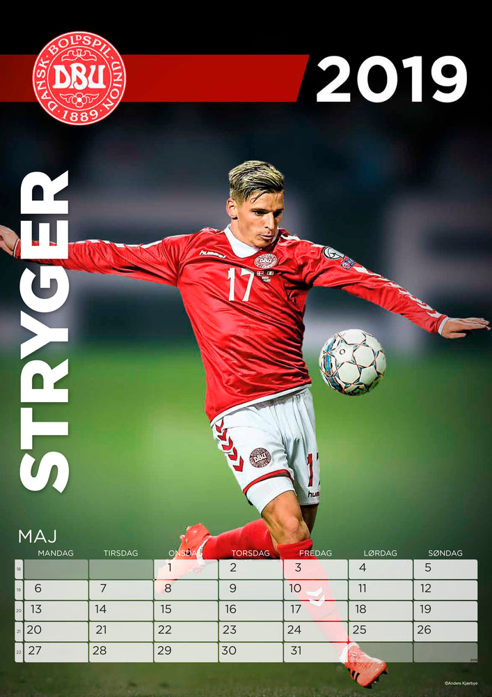 KALENDER VÆG 2018/19 A3 LANDSHOLD VM/DK