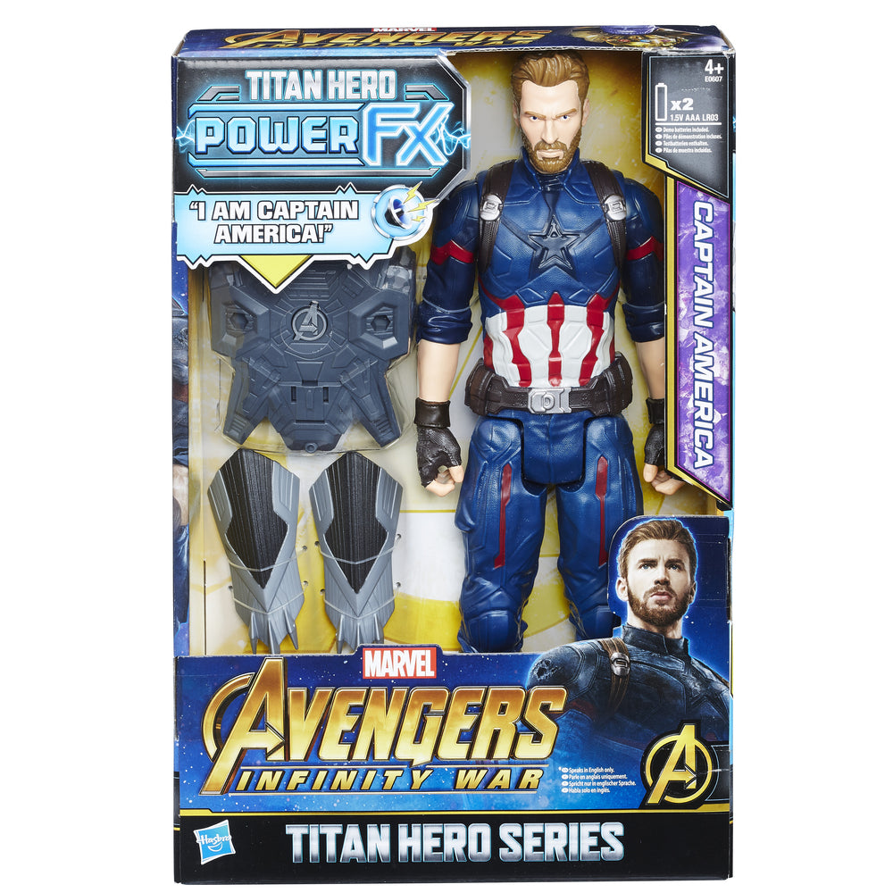 Titan power pack pack captain america 30 cm