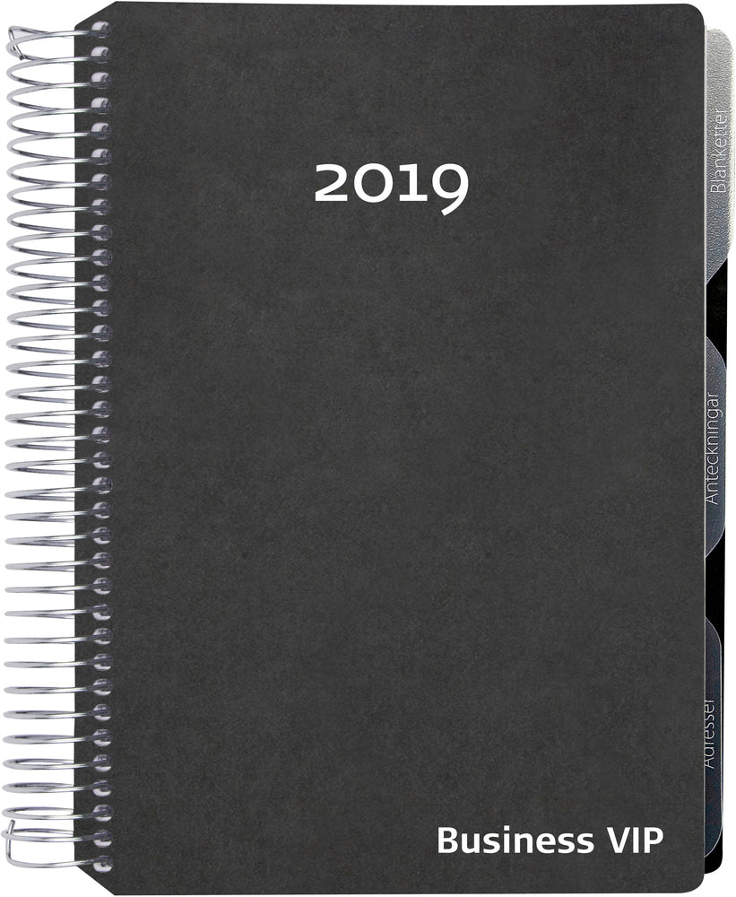 A5 BUSINESS UGEKALENDER SORT 2019 MAYLAND