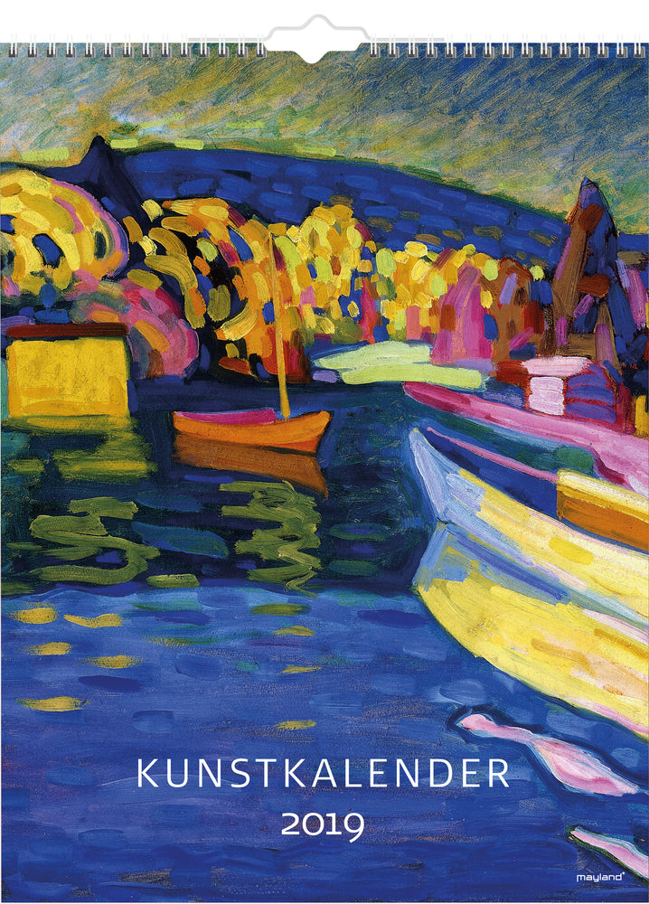 VÆGKALENDER KUNST 2019 MAYLAND
