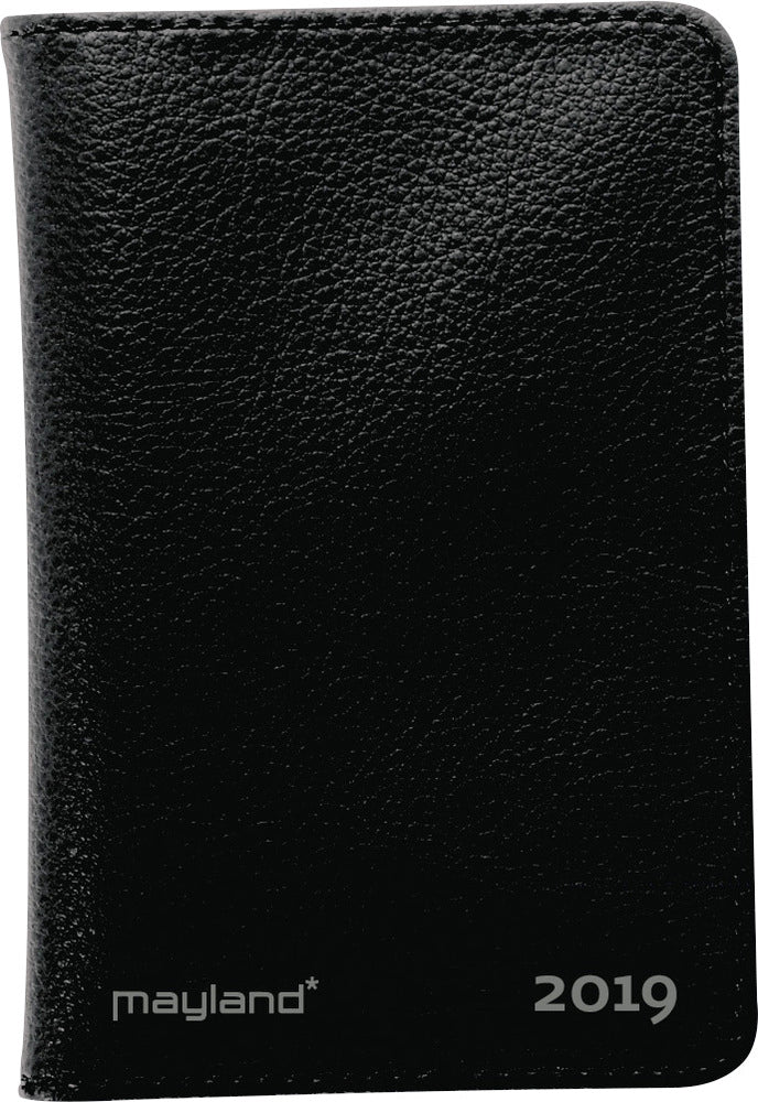 NANO PLANNER KUNSTSKIND SORT 2019 MAYLAND