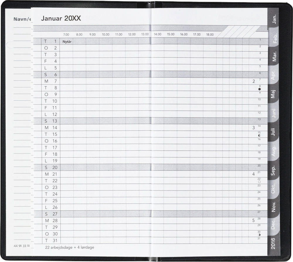 BASIC MÅNED SORT PP 2019 MAYLAND