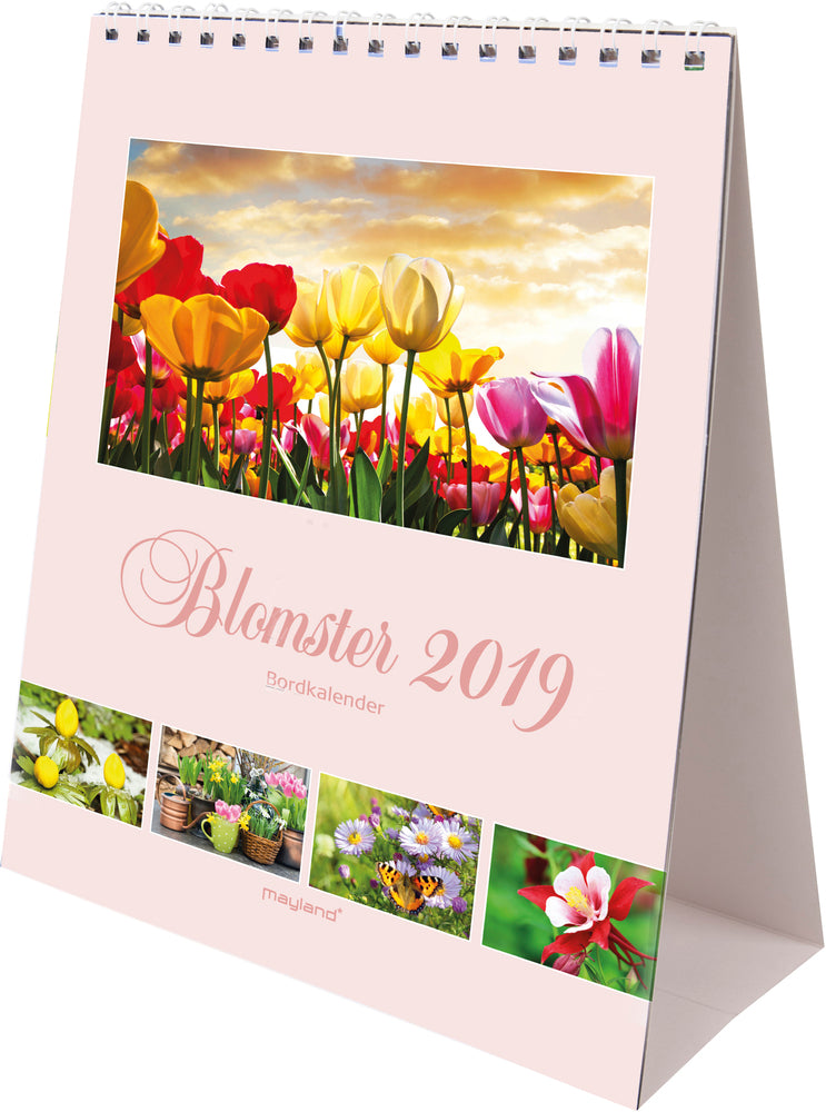 BORDKALENDER BLOMSTER 2019 MAYLAND