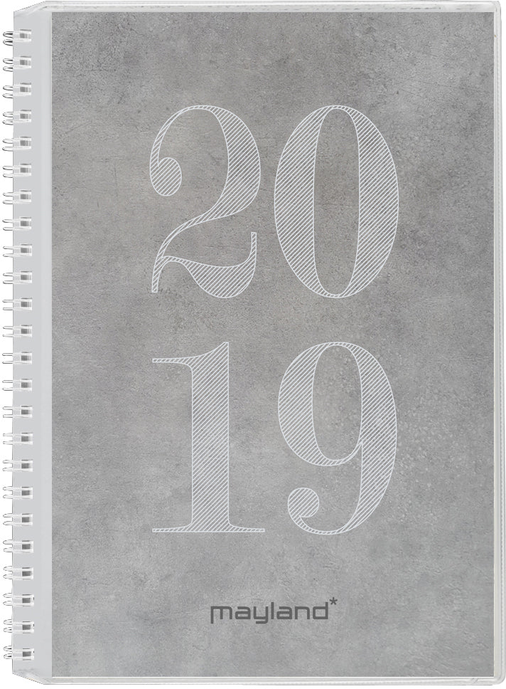 A5 UGEKALENDER PP 4 ILLU. 2019 MAYLAND