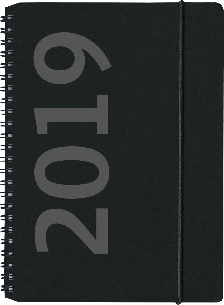 A5 UGEKALENDER SORT 2019 MAYLAND