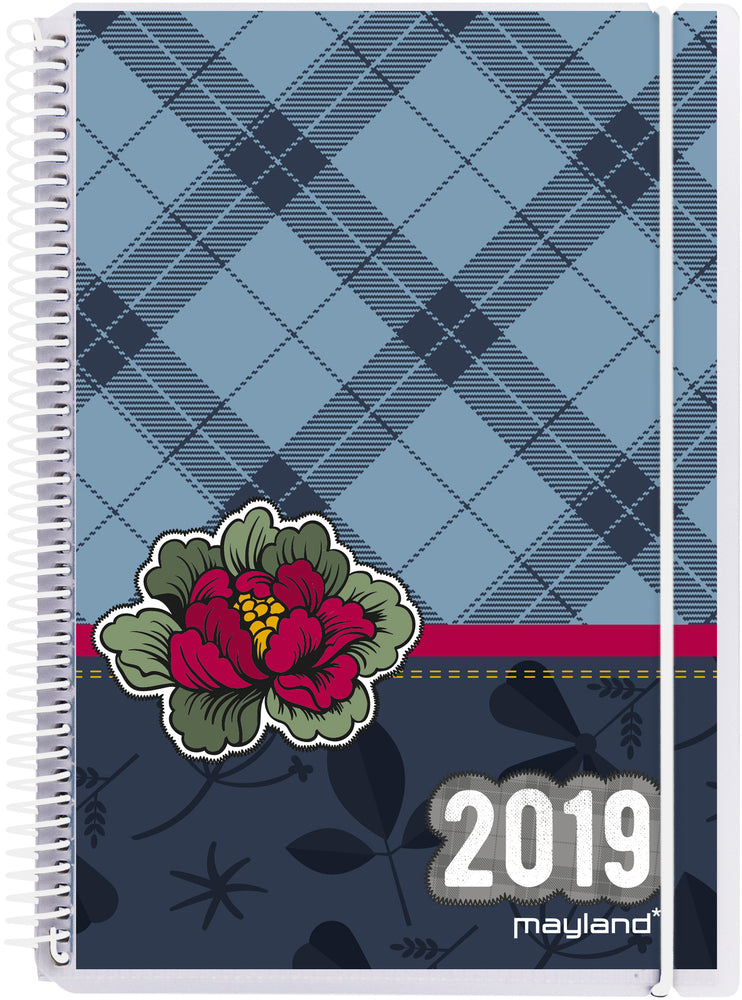 A5 UGEKALENDER PP 4 ILLU. 2019 MAYLAND