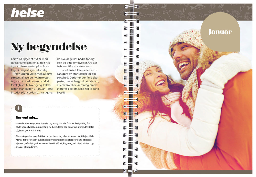 SPIRALKALENDER A5 HELSE 2019 MAYLAND