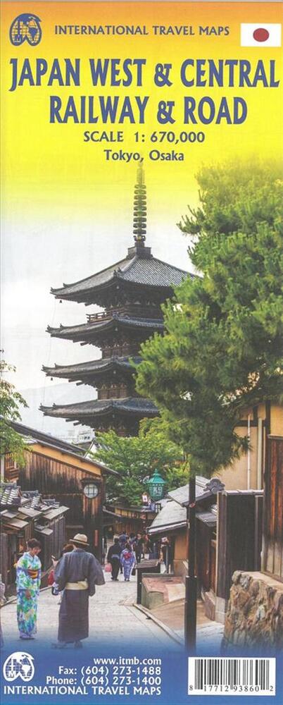 Japan West & Central Railway & Road Travel Reference