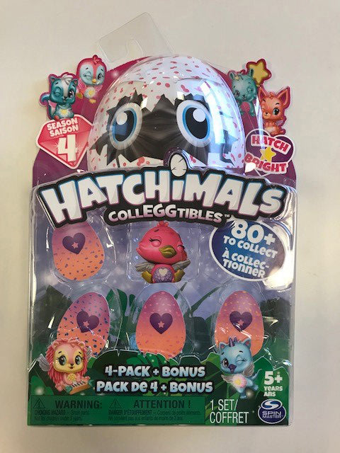 Hatchimals colleggtibles s4 4Pk + bonus