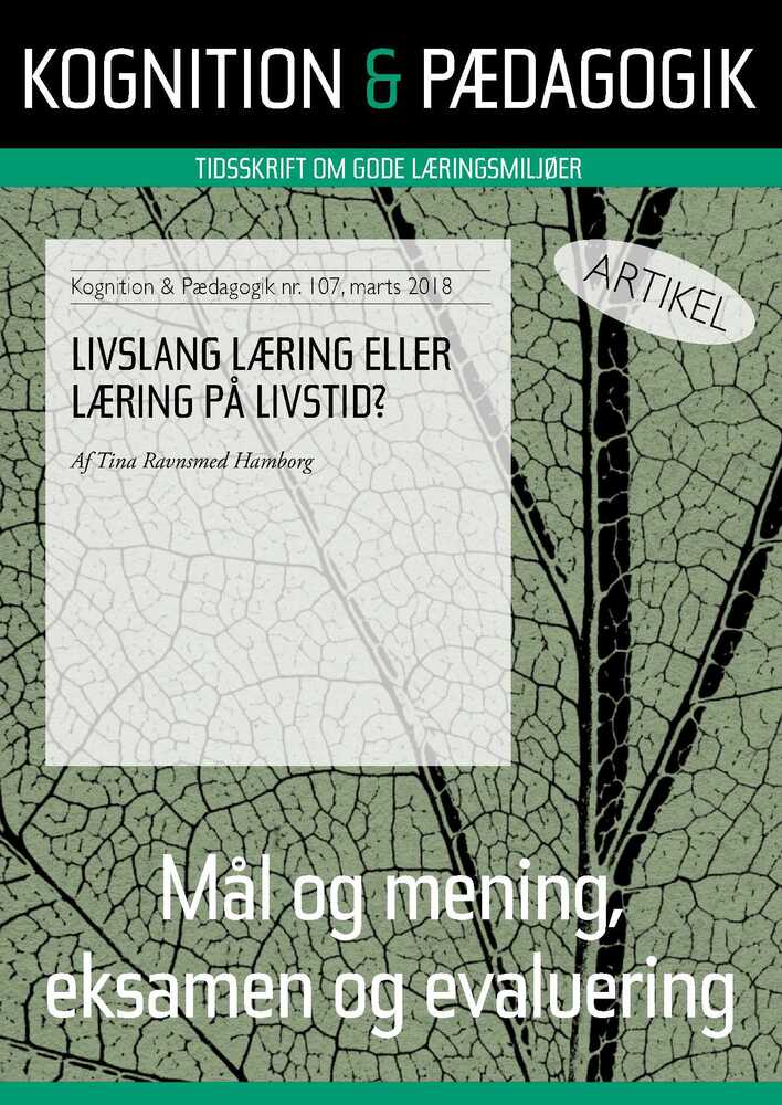Livslang læring eller læring på livstid?