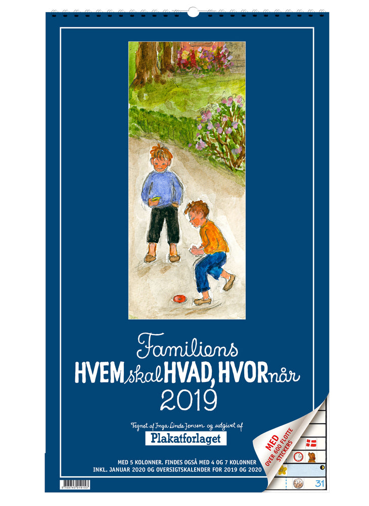 FAMILIENS HVEM SKAL HVAD HVORNÅR 2019