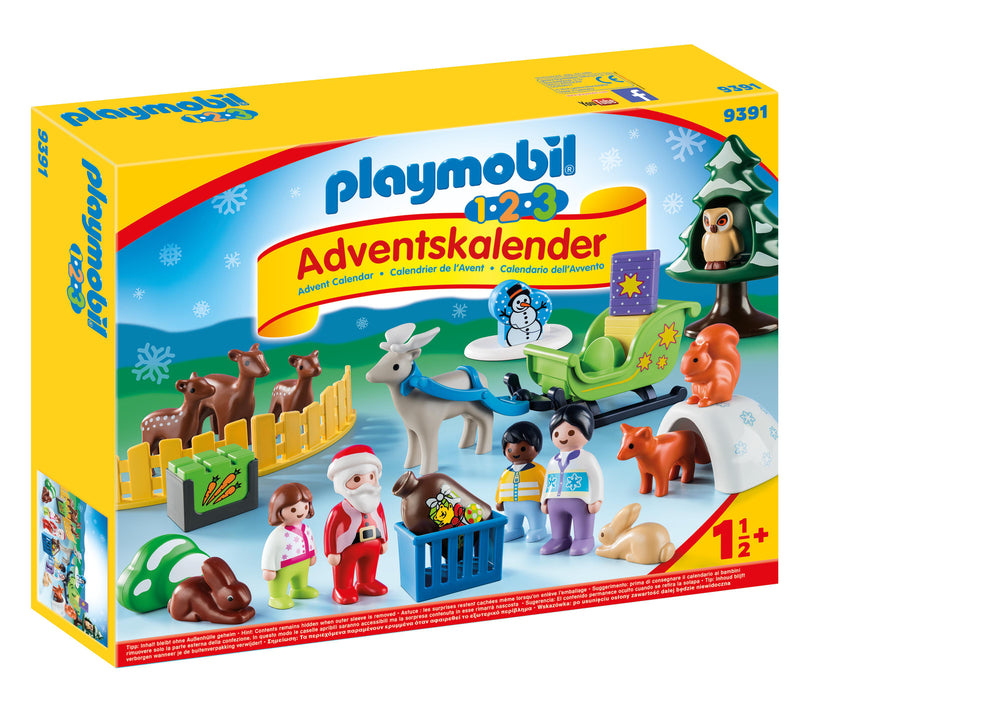 9391 1.2.3 JULEKALENDER CHRISTMAS IN THE FOREST