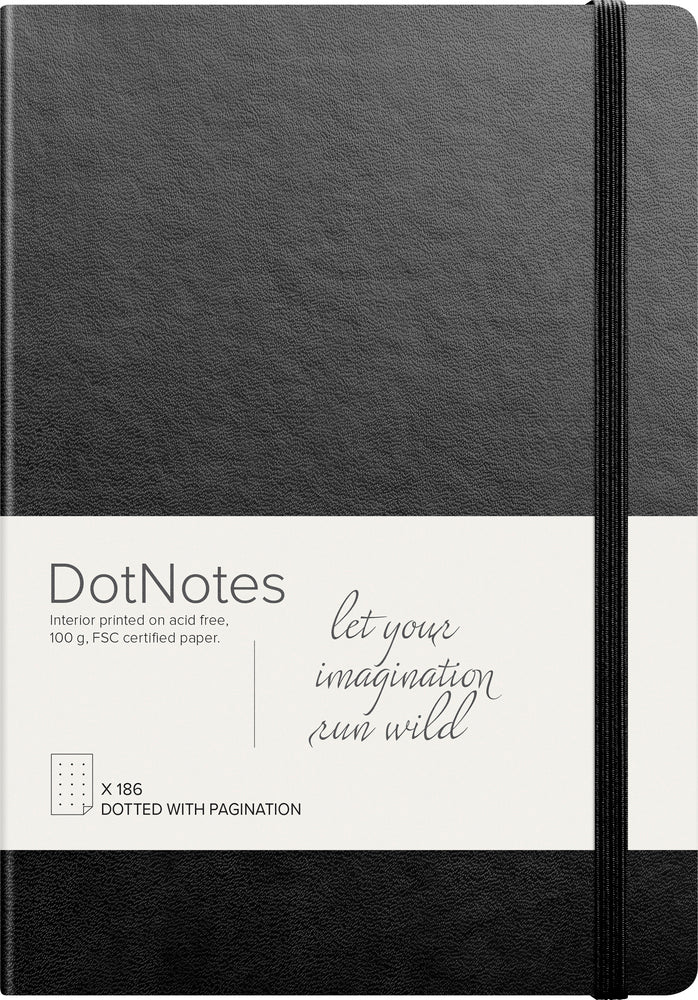 DOTNOTES A5 SORT MAYLAND