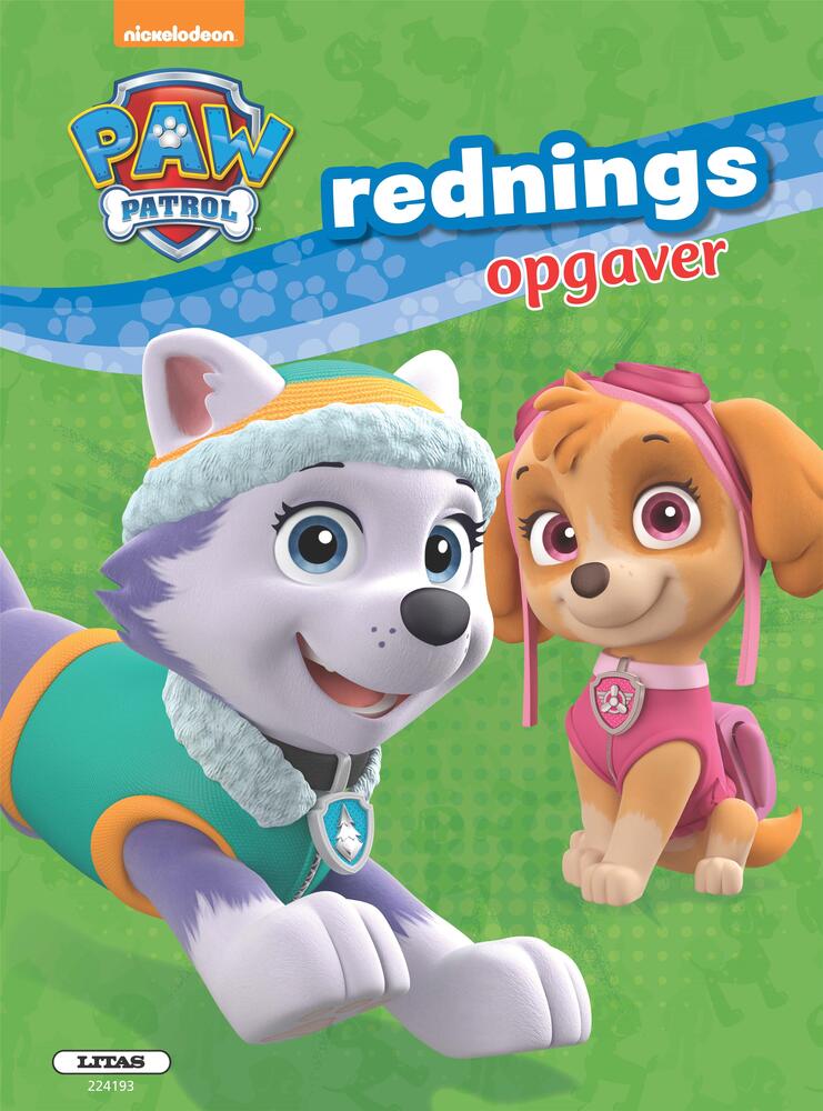 Paw Patrol: Malebog med opgaver (kan kun købes på ISBN 9788711901915 kolli 6)