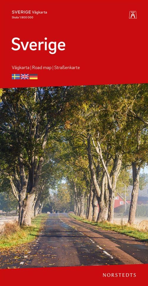 Sverige vägkarta : skala 1:900 000