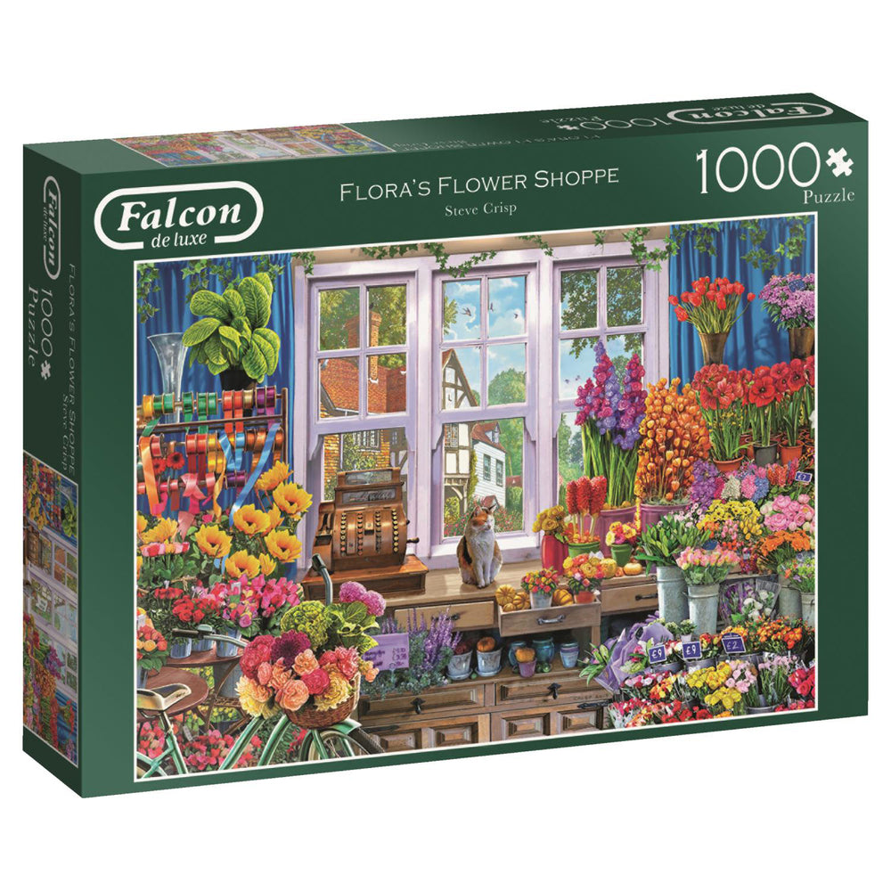 Puslespil flora's flower shop 1000 brikker