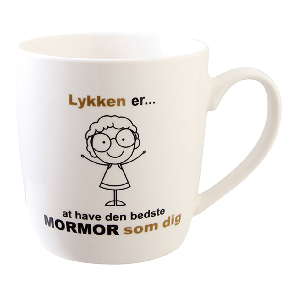 KRUS MORMOR LYKKEN ER NEWBONE HVID