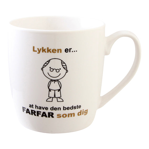 KRUS FARFAR LYKKEN ER NEWBONE HVID