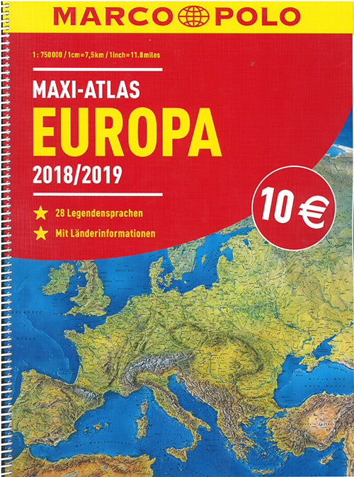 Marco Polo Maxi Atlas Europa 2018/2019