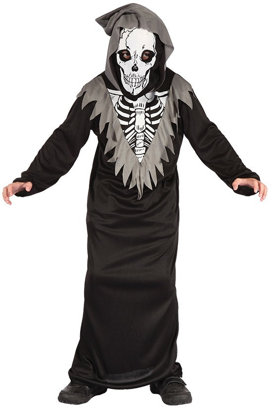 Skeletdragt 110-116