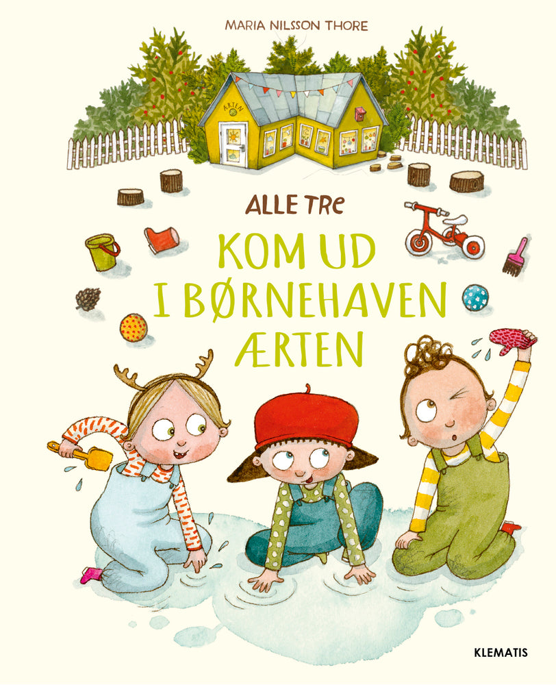 Alle tre - Kom ud i børnehaven Ærten