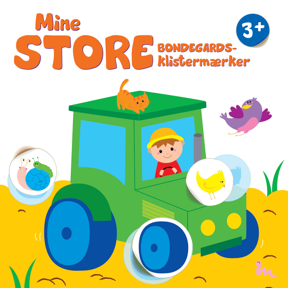 MIN STORE BONDEGÅRD TRAKTOR 3+