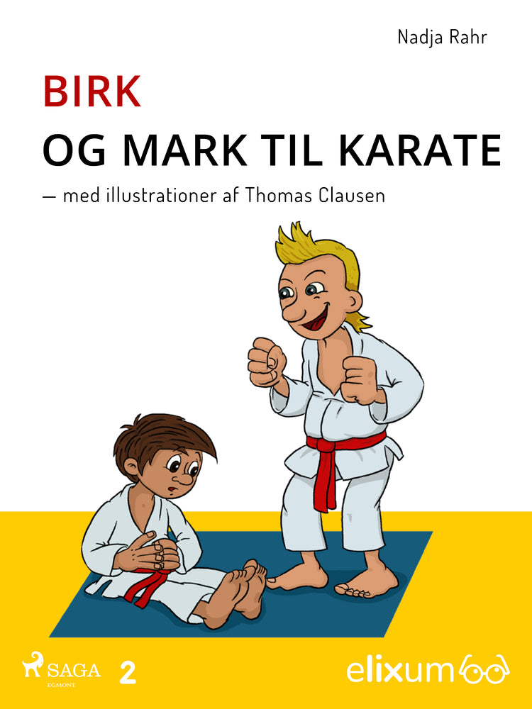 Birk og Mark til karate - 2