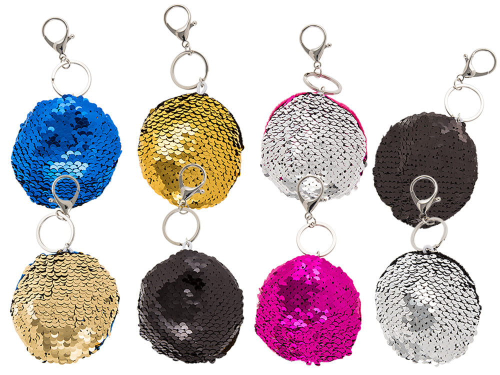 Metalnøglering med pailetter pailetter ass