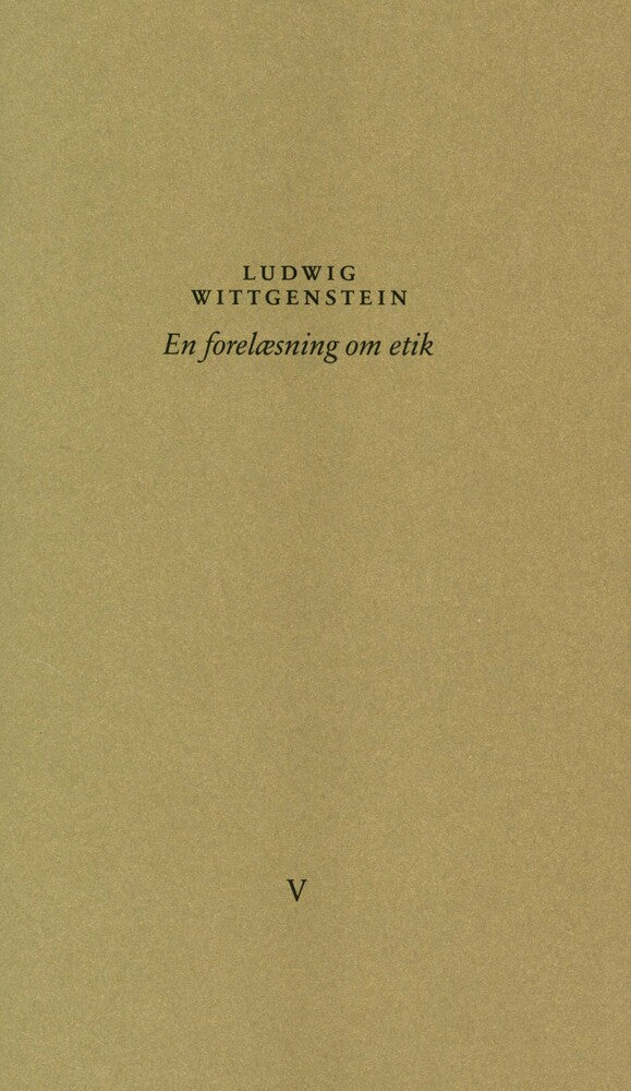 En forelæsning om etik