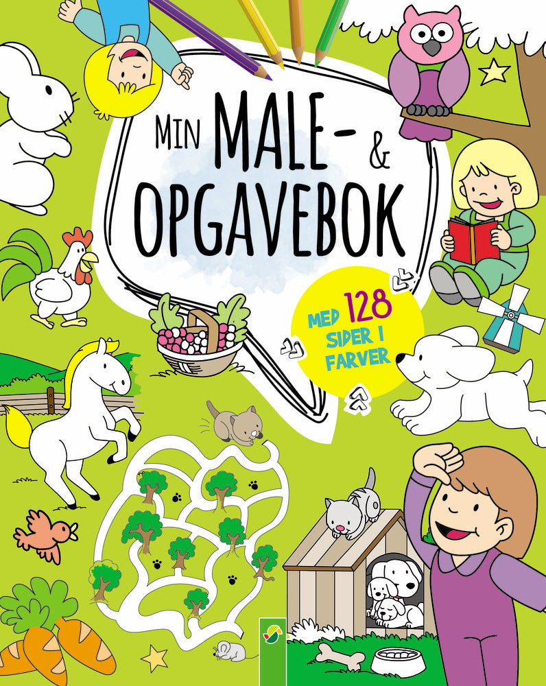 MIN MALE- OG OPGAVEBOG FRA 4 ÅR
