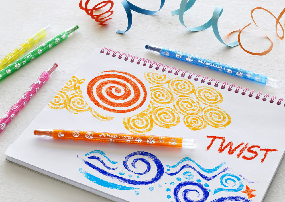Vokskridt twist Faber-Castell jumbo