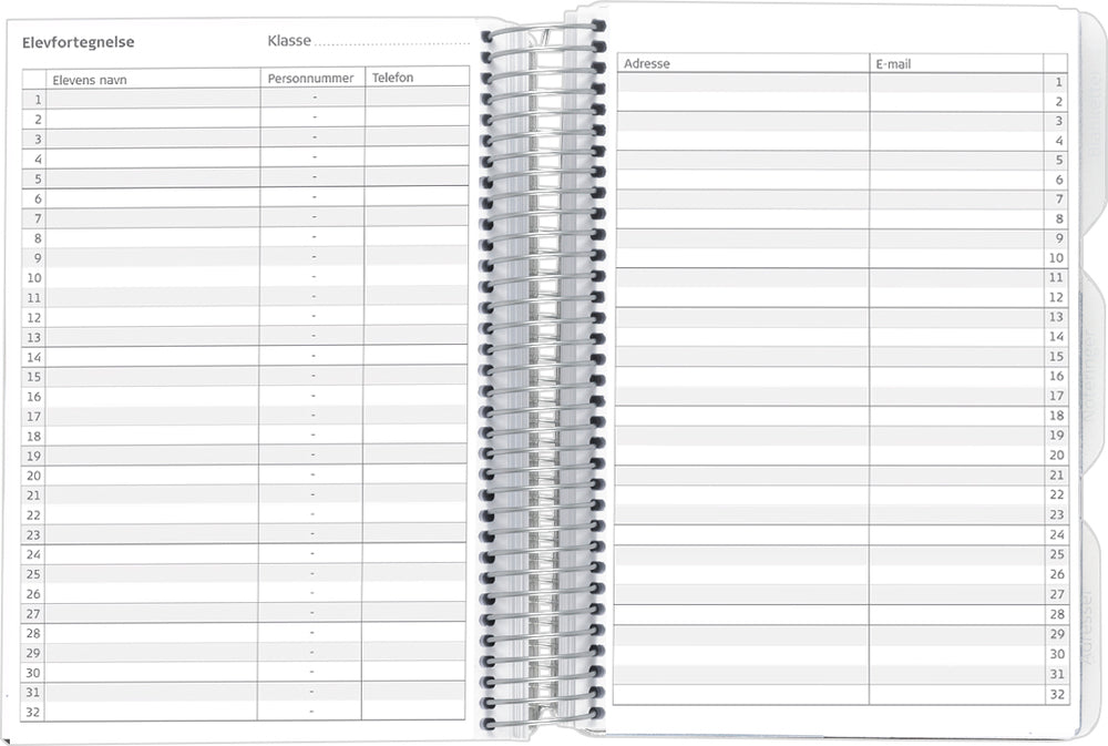 MAYLAND LÆRERKALENDER 19/20 A5 UGE MAT SORT