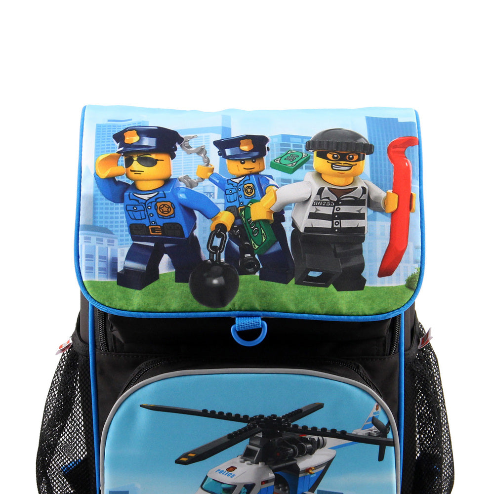 Skoletaske 24L LEGO® Optimo City Police chopper