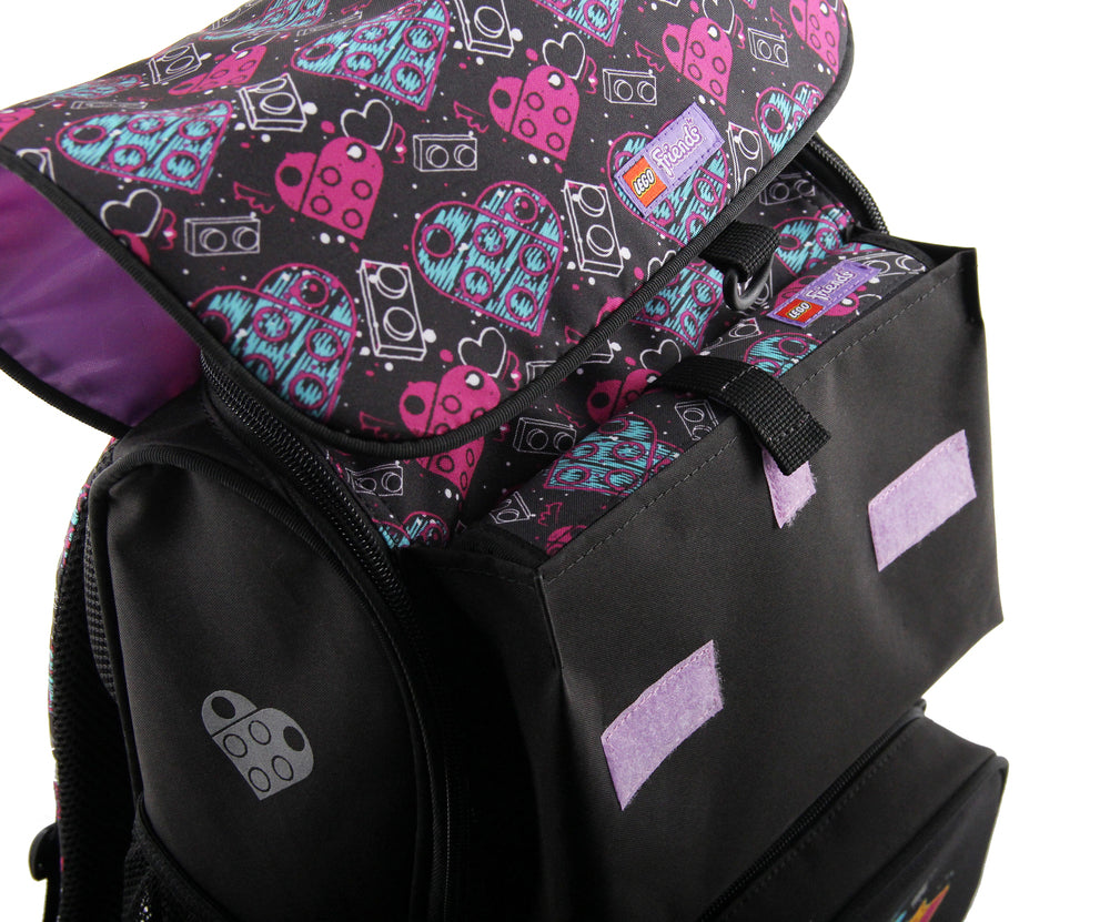 Skoletaske 24L LEGO® Optimo Friends girls rock
