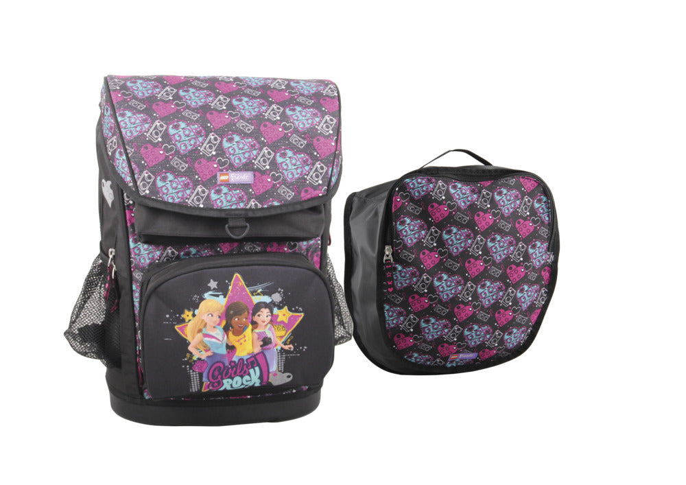 Skoletaske 33L LEGO® Maxi Friends girls rock