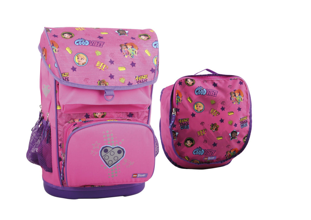 Skoletaske 33L LEGO® Maxi Friends good vibes