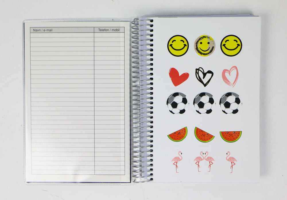 Studiekalender 2019/20 stor 2 i 1 dag