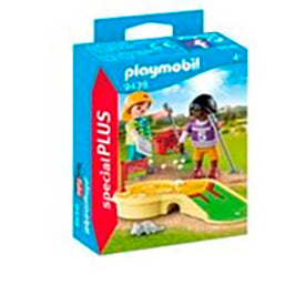 9439 Playmobil Børn Ved Minigolfspil