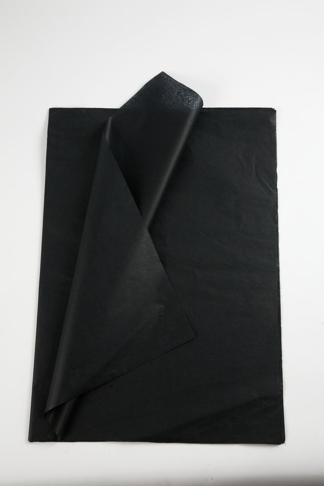 Silkepapir sort 10 ark 50x70 cm 14 g.